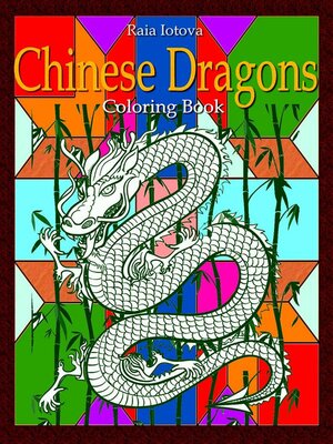 cover image of Chinese Dragons--Coloring Book